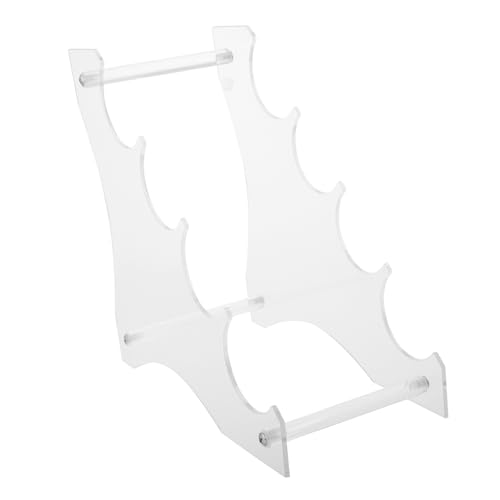Hemobllo Multi-Layered Taschenlampe Mit Rack Acryl Taschenlampenlagerständer Bequemer Taschenlampenhalter Taschenlampe Praxis Praxis Acryl Taschenlampe Rack von Hemobllo