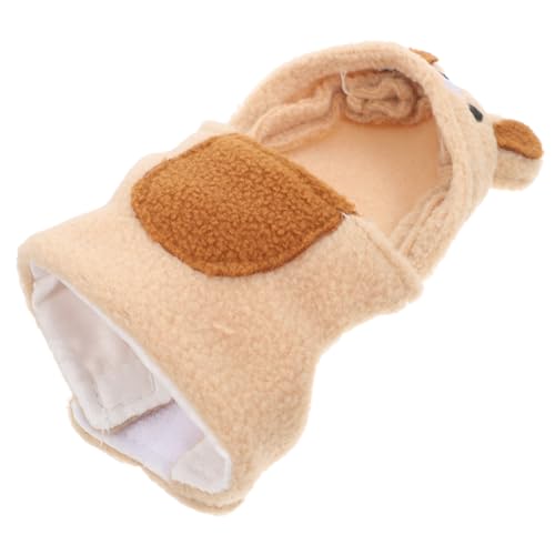 Hemobllo Vogel-Hoodie Für Kleine Tiere Atmungsaktives Chenille-Material Stylisches Design Für Nymphensittiche Wellensittiche Und Papageien Und Warm Als Fotorequisit von Hemobllo