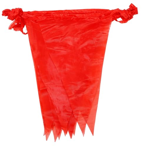 Hemobllo Polyester Dreieckbanner Teilig Rote Wimpelkette Partydeko Vielseitig für Geburtstagsfeier Abschlussfeier Hochzeiten Innen und Außenbereich Geeignet Hemobllo Polyester Dreieckbanner Teilig Rote Wimpelkette Partydeko Vielseitig für Geburtstagsfeier Abschlussfeier Hochzeiten Innen und Außenbereich Geeignet von Hemobllo