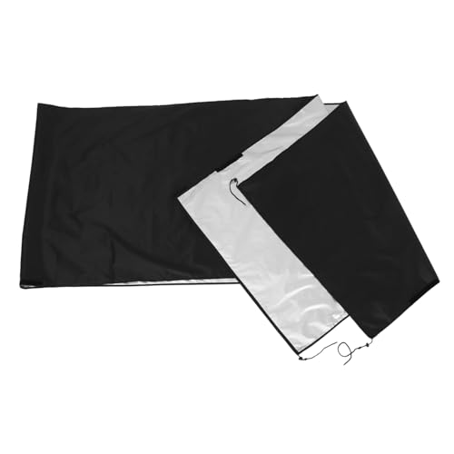 Hemobllo Poolrollenabdeckung Poolabdeckungsschutz Schwimmbadabdeckung Balkonabdeckung Spa-Abdeckung Pool-solarabdeckung Plane Für Den Pool Schwimmbadtuch 210d Oxford-Stoff Black von Hemobllo