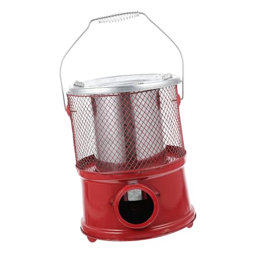 Hemobllo Portabler Holzkohleofen aus Hochwertigem Kompakt und Tragbar mit Griff Vielseitig für Haushalt Camping Grillen und Robust Fein Poliert Design Grillrost von Hemobllo