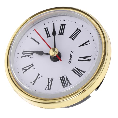 Hemobllo Retro Uhr Einsatz mit Römischen Ziffern Taktkopf für DIY Vintage Design für Dekoration Wohnräumen und Geschäften Stabil und Langlebig von Hemobllo