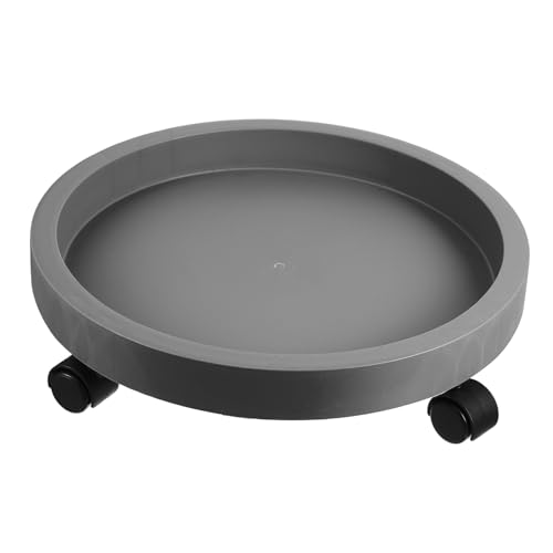 Hemobllo Rollbarer Blumentopf Untersetzer mit Rundrädern Pflanzentopf Ständer für Bonsai und Topfpflanzen Strapazierfähig Bodenschonend Einfach zu Bewegen Tiefgrau Hemobllo Rollbarer Blumentopf Untersetzer mit Rundrädern Pflanzentopf Ständer für Bonsai und Topfpflanzen Strapazierfähig Bodenschonend Einfach zu Bewegen Tiefgrau von Hemobllo