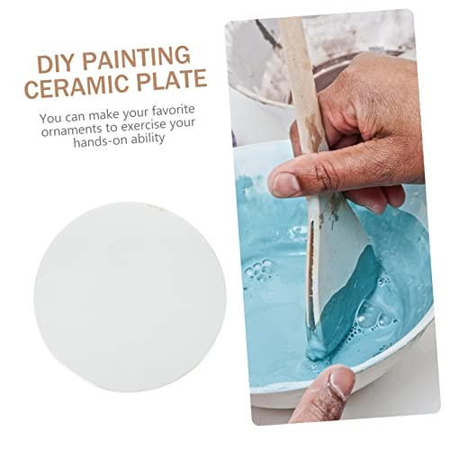 Hemobllo Runde Keramikplatte zum Bemalen DIY Handbemalt Keramikchip Malmaterial für Erwachsene Glatte Oberfläche Ohne Grate Sicherer Keramikrohling Hemobllo Runde Keramikplatte zum Bemalen DIY Handbemalt Keramikchip Malmaterial für Erwachsene Glatte Oberfläche Ohne Grate Sicherer Keramikrohling von Hemobllo
