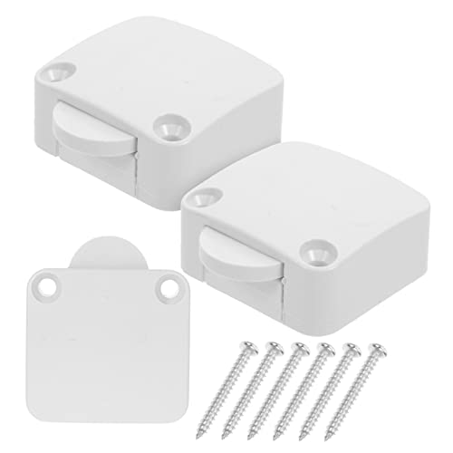 Hemobllo Schrankleuchte Türlicht Automatischer Steuerschalter 3 Stück Weiß Flammhemmendes Material mit Seilschnalle und Schrauben für Kleiderschrank Schiebetür Hotelschrank Schubladenlicht 12v-250v Hemobllo Schrankleuchte Türlicht Automatischer Steuerschalter 3 Stück Weiß Flammhemmendes Material mit Seilschnalle und Schrauben für Kleiderschrank Schiebetür Hotelschrank Schubladenlicht 12v-250v von Hemobllo