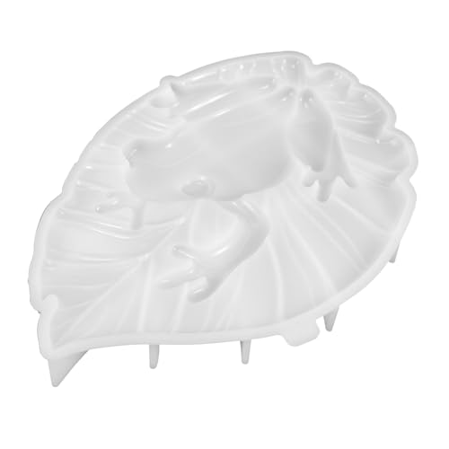 Hemobllo Silikonform Frosch DIY Gießform Epoxidharzform Wiederverwendbar Detailreiche Silikonform für Harzkunst und Bastelarbeiten Dekorative Froschform aus Hochwertigem Silikon von Hemobllo