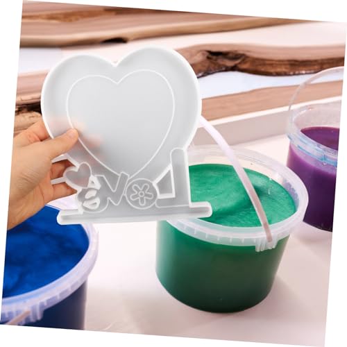 Hemobllo Silikonform für Resin Bilderrahmen Herzform Flexibel Einfach Entformbar DIY Harz Gießform Kreativ Vielseitig für Handgemachte Dekorationen Hemobllo Silikonform für Resin Bilderrahmen Herzform Flexibel Einfach Entformbar DIY Harz Gießform Kreativ Vielseitig für Handgemachte Dekorationen von Hemobllo