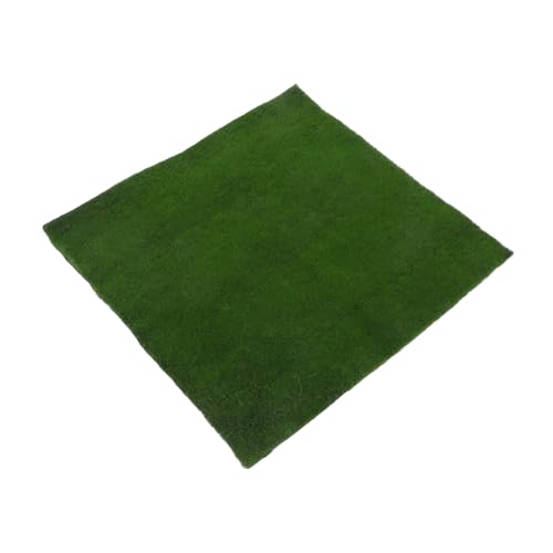 Hemobllo Simulation Moos Rasen Teppich künstliche Grasauflage künstliche Grasmatte künstliche grüne Grasmatte gefälschte Grasmatte Moos Bodenmatte Plastik Green von Hemobllo