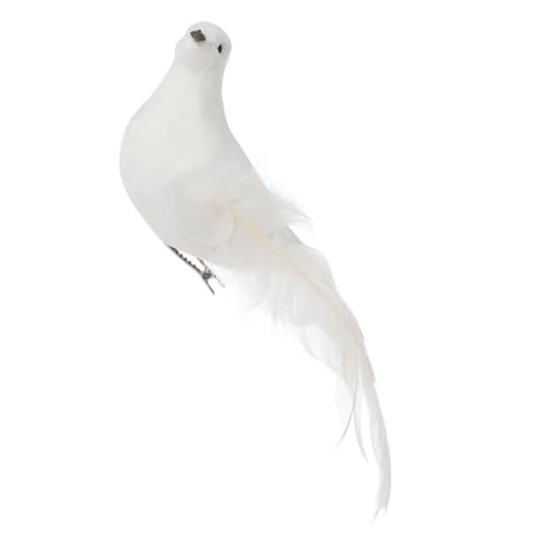 Hemobllo Simulierter Tauben Deko Vogel mit Clip Realistische Gartenfigur für Innen und Außen Leichter Kunstvogel für Pflanzen Party und Hochzeitsdeko Niedliche Taubenfigur für Hemobllo Simulierter Tauben Deko Vogel mit Clip Realistische Gartenfigur für Innen und Außen Leichter Kunstvogel für Pflanzen Party und Hochzeitsdeko Niedliche Taubenfigur für von Hemobllo