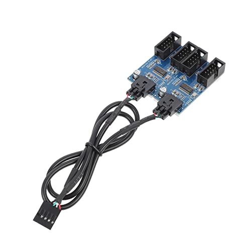 Hemobllo Stabile Hochleistungs-4x9-usb-hub-splitter-motherboard- Für Den Pc von Hemobllo