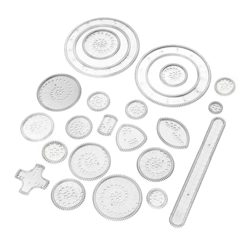 Hemobllo Teiliges Malset Zeichenschablonen Set Kreatives Malspielzeug mit Spiralformen und Mandala Vorlagen für Jungen und Mädchen zum Basteln und Zeichnen Hemobllo Teiliges Malset Zeichenschablonen Set Kreatives Malspielzeug mit Spiralformen und Mandala Vorlagen für Jungen und Mädchen zum Basteln und Zeichnen von Hemobllo