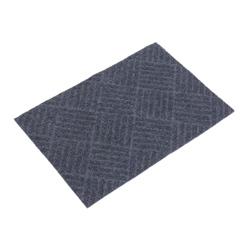 Hemobllo Türmatte Fußmatte Inneneingang Eingangsmatte Fußmatten Inneneingang Außenmatten Für Den Hauseingang Türvorleger Eingangsbereich Teppich Grey Polyester von Hemobllo