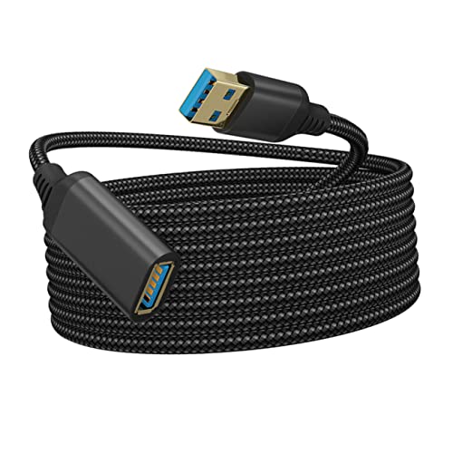 Hemobllo USB Datenkabel Mit Nylongeflecht Verlängerungskabel Für Drucker USB-Sticks Und Externe Festplatten Hochgeschwindigkeitsdatenübertragung Langlebig Und Leicht von Hemobllo