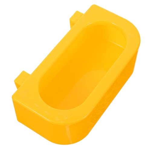 Hemobllo Vogelfutternapf Kunststoff Hängend Vogelkäfig Futterspender Futterstation Zubehör für Papageien und Kleintiere Robust Einfach Befestigung von Hemobllo