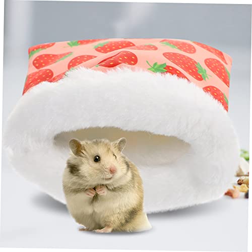 Hemobllo Warme Schlafhöhle für Kleintiere Hamster Schlafsack aus Langlebigem Material Gemütliches Nest für Hamster Meerschweinchen Igel und Chinchillas Kuschelbett für Kalte Jahreszeiten Hemobllo Warme Schlafhöhle für Kleintiere Hamster Schlafsack aus Langlebigem Material Gemütliches Nest für Hamster Meerschweinchen Igel und Chinchillas Kuschelbett für Kalte Jahreszeiten von Hemobllo