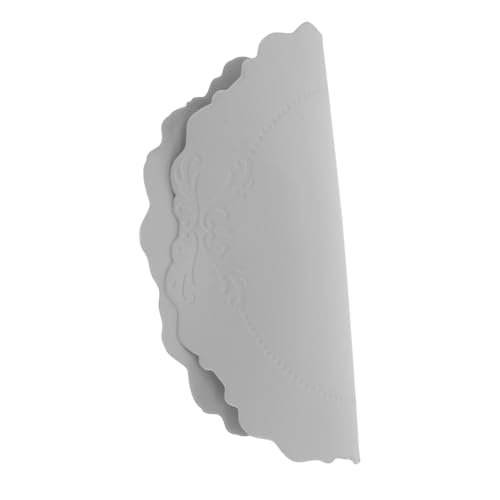 Hemobllo wasserdichte Esstischmatte Tabellenmatte Tischset Runde Tischsemat Isoliermatte Für Die Küche Isolierkissen Für Geschirr Waschablagen Placemat Matten Für Den Tisch PVC Light Grey Hemobllo wasserdichte Esstischmatte Tabellenmatte Tischset Runde Tischsemat Isoliermatte Für Die Küche Isolierkissen Für Geschirr Waschablagen Placemat Matten Für Den Tisch PVC Light Grey von Hemobllo