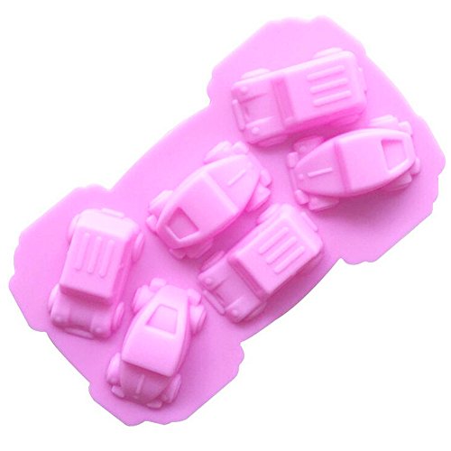hemore Auto Kuchen Form Silikon Form für Candy Schokolade Backform 6 Mulden von Hemore