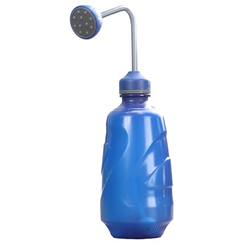 Innenpflanzen in Innenräumen, 450 ml abnehmbare Plastik -Quetschwasserflasche mit gebogenem Auslauf, Gartenwerkzeuge für Innenpflanzen Sukkulente Blume, Blau, Halloween -Dekoration von Hemore