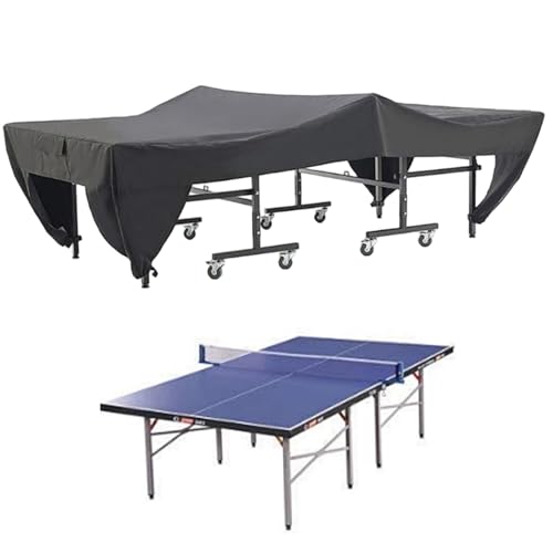 Ping-Pong-Tischabdeckung 110x60x28.7 DSUTFORD Oxford Stoff Outdoor-Tischabdeckung wasserdicht für Innenhof, Terrasse, Außenabdeckung von Hemore
