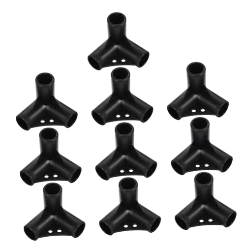 10 Stück 20Mm Drei-Wege Rohrverbinder Kunststoff Eckverbinder Für Gartenbau Gewächshaus Rankhilfe von HEMOTON