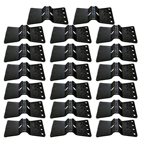 HEMOTON 20pcs Gewächshaus Klemmen Spezialclip Windschutzgewebe Befestigungen Halter für Schattiernetz Sichtschutz Sonnenschutz Abdeckplane Planenhalter Garten Gewächshausteile Zubehör von HEMOTON