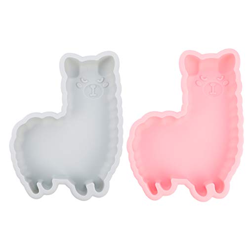 HEMOTON Fondant Silikonform Alpaka 3D Silikon Backform DIY Basteln Mousse Kuchen Schokolade Bonbons Fondant Gelee Pudding Seife Kerzen Werkzeug Backform 2 Stück Zufällige Farbe HEMOTON Fondant Silikonform Alpaka 3D Silikon Backform DIY Basteln Mousse Kuchen Schokolade Bonbons Fondant Gelee Pudding Seife Kerzen Werkzeug Backform 2 Stück Zufällige Farbe von HEMOTON