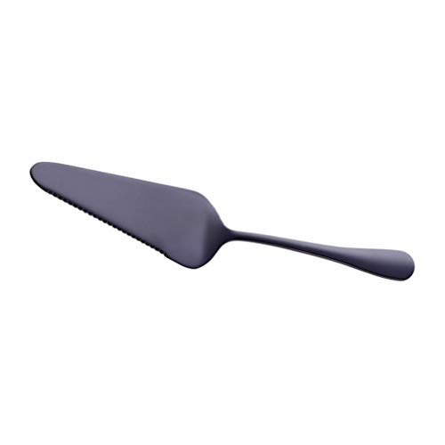 Edelstahl Kuchenheber Mit Gezackter Kante Backwerkzeug Für Pizza Und Torten Ergonomisches Design Leicht Zu Reinigen Schwarz Edelstahl Kuchenheber Mit Gezackter Kante Backwerkzeug Für Pizza Und Torten Ergonomisches Design Leicht Zu Reinigen Schwarz von HEMOTON