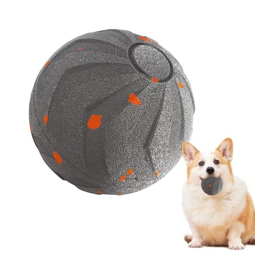Hemousy Automatischer Beweglicher Hundeball | Elektrisches Bewegungs- und Rollspielzeug für Hunde | USB Wiederaufladbarer Automatischer Hüpfball Für Haus Garten Rasen Park von Hemousy