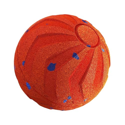 Hemousy Automatischer Rollender Hundeball,Elektrisches Bewegungs- und Rollspielzeug für Hunde | USB Wiederaufladbarer Automatischer Hüpfball Für Haus Garten Rasen Park von Hemousy