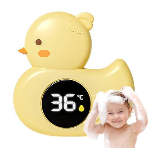 Hemousy Baby Badethermometer - Kinderspielzeug Fürs Badezimmer - Wasserdichtes Thermometer In Und Enten Form Hemousy Baby Badethermometer - Kinderspielzeug Fürs Badezimmer - Wasserdichtes Thermometer In Und Enten Form von Hemousy