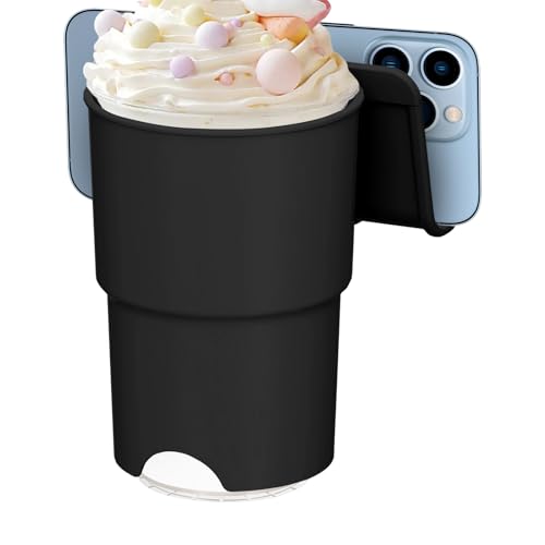 Hemousy Becherhalter Für Schreibtisch - Tisch Untersetzer,Saugnapf Flaschenhalter Für Schlafzimmer Küche Wohnzimmer Restaurant Picknick von Hemousy