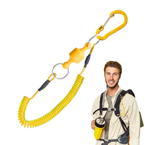 Hemousy Fliegenfischen Netzrückholer - Magnetclip Haltevorrichtung mit Rückzugsfunktion - Karabiner Leine Schnellverschluss Rutschsicher Halter für Salzwasser Landung Watten Boot Fluss Hemousy Fliegenfischen Netzrückholer - Magnetclip Haltevorrichtung mit Rückzugsfunktion - Karabiner Leine Schnellverschluss Rutschsicher Halter für Salzwasser Landung Watten Boot Fluss von Hemousy