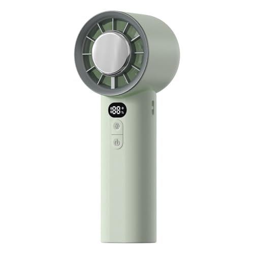 Hemousy Persönlicher Faltbarer Ventilator,Wiederaufladbarer Reiseventilator Mit Kräftigem Wind Für Unterwegs - Gerät Mit Mehrfach-Geschwindigkeit Und Starker Luftströmung Für Outdoor Reisen von Hemousy