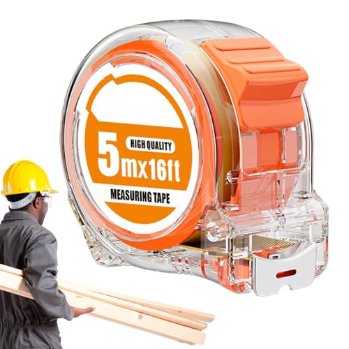 Hemousy Robustes Maßband,Robustes Messwerkzeug für Längenmessung - Metrisch & Zoll Für Baustelle Handwerk Projekte Handwerker Ingenieure Renovierung Hemousy Robustes Maßband,Robustes Messwerkzeug für Längenmessung - Metrisch & Zoll Für Baustelle Handwerk Projekte Handwerker Ingenieure Renovierung von Hemousy