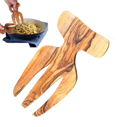 Hemousy Salat-Hände Holz,Holz-Salatwender Mit Greiffunktion & Servierhilfe - Kreative Küchenhelfer Zum Mischen Ergonomische Handgemachte Gadgets Für Buffet Hochzeit Geburtstag Hemousy Salat-Hände Holz,Holz-Salatwender Mit Greiffunktion & Servierhilfe - Kreative Küchenhelfer Zum Mischen Ergonomische Handgemachte Gadgets Für Buffet Hochzeit Geburtstag von Hemousy