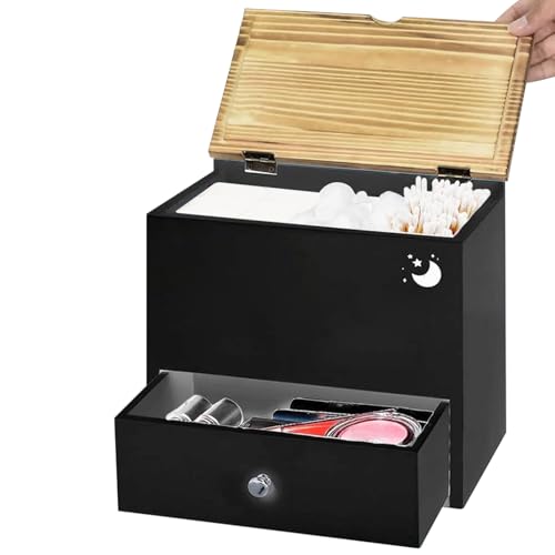 Hemousy Tamponhalter - Bindenhalter Für Badezimmer,Holz Deko Behälter Für Bad WC Waschbecken Schminkplatz Hemousy Tamponhalter - Bindenhalter Für Badezimmer,Holz Deko Behälter Für Bad WC Waschbecken Schminkplatz von Hemousy