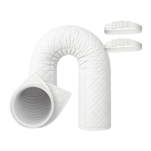 Hemousy Tragbare Klimaanlagen Schlauchabdeckung,Wärmereduzierende Isolierhülle Für AC Schläuche - Abgasschlauch Zubehör Vielseitige Abdeckung Für Wohnung Hotel Büro Studentenzimmer von Hemousy