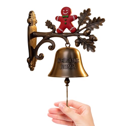Hemousy Weihnachtsglocken Zur Dekoration - Glöckchen Für Weihnachtsschmuck | Deko Jahreszeitlich Gartenklingel Für Außenbereich Terrasse Eingangsbereich Küche Hemousy Weihnachtsglocken Zur Dekoration - Glöckchen Für Weihnachtsschmuck | Deko Jahreszeitlich Gartenklingel Für Außenbereich Terrasse Eingangsbereich Küche von Hemousy
