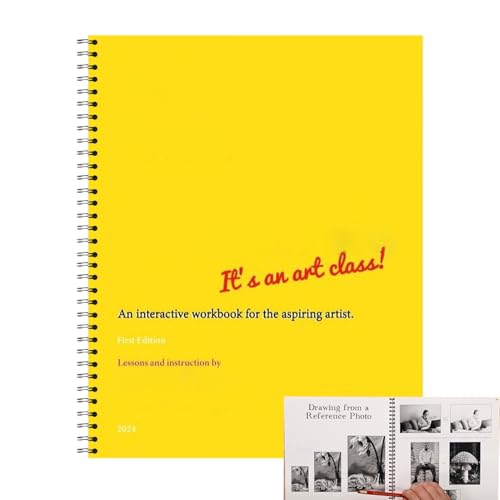 This Is not A Sketchbook Its An Art Class, Inspire Creativity Art Class Sketchbook for Beginners and Adults - an Interactive Workbook for the Aspiring Artist This Is not A Sketchbook Its An Art Class, Inspire Creativity Art Class Sketchbook for Beginners and Adults - an Interactive Workbook for the Aspiring Artist von Hemousy