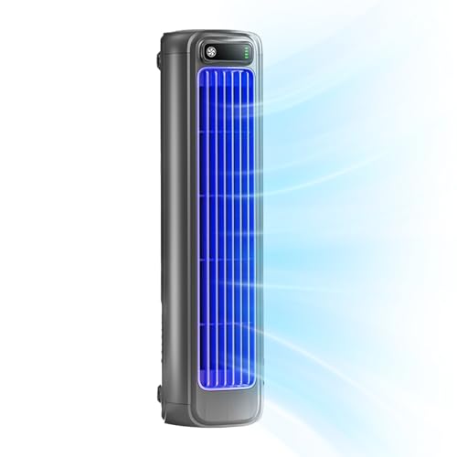 Turmventilator, Rechargeable Tischventilator Tower Fans with 3 Speeds, Outfany Cooling Ace2025 Portable Cooling Fan for Bedroom Offices Turmventilator, Rechargeable Tischventilator Tower Fans with 3 Speeds, Outfany Cooling Ace2025 Portable Cooling Fan for Bedroom Offices von Hemousy