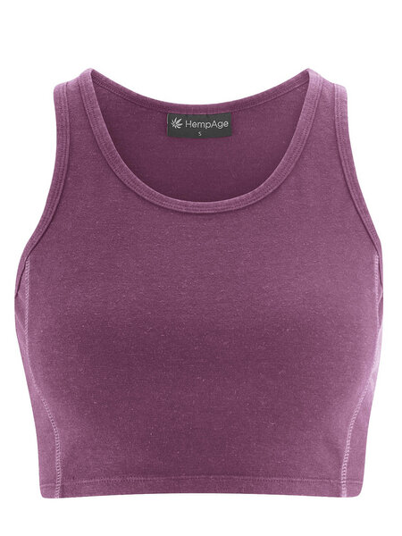 Hempage Damen Yoga Top Hanf/Bio-Baumwolle von HempAge