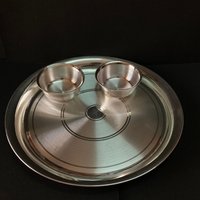 999 Silber Baby Geschirr Set von HemrajJewellers
