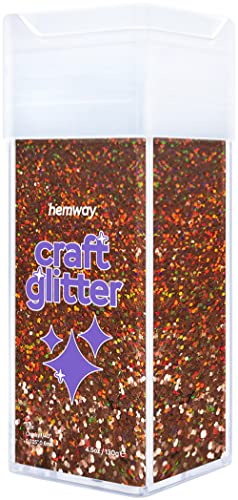 Glitzer für Bastelarbeiten Shaker Bronzebraun holografisches Kunstharz Trinkgläser Karten Weihnachtsschmuck Kerzen grob Nägel Gesicht Kosmetik 130g / 4,6 oz Glitzer für Bastelarbeiten Shaker Bronzebraun holografisches Kunstharz Trinkgläser Karten Weihnachtsschmuck Kerzen grob Nägel Gesicht Kosmetik 130g / 4,6 oz von Hemway
