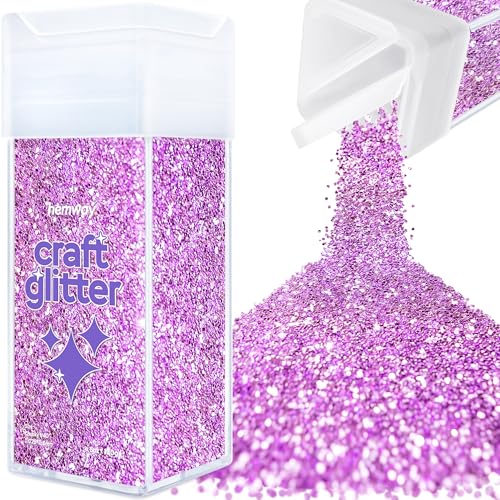 Glitzer für Bastelarbeiten Shaker Lavendel Lila Kunstharz Trinkgläser Karten Weihnachten Schmuck Kerzen grob Nägel Gesicht Kosmetik 130g Glitzer für Bastelarbeiten Shaker Lavendel Lila Kunstharz Trinkgläser Karten Weihnachten Schmuck Kerzen grob Nägel Gesicht Kosmetik 130g von Hemway