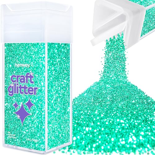 Glitzer für Bastelarbeiten Shaker türkisblau holografisches Kunstharz Trinkgläser Karten Weihnachtsschmuck Kerzen grob Nägel Gesicht Kosmetik 130g Glitzer für Bastelarbeiten Shaker türkisblau holografisches Kunstharz Trinkgläser Karten Weihnachtsschmuck Kerzen grob Nägel Gesicht Kosmetik 130g von Hemway