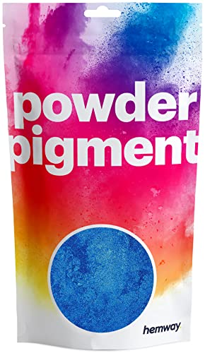 Hemway | Metallic Royal Blue Powder Pigment Sparkle Dye Metallic Pigments for Epoxy Resin, Polyurethane Paint - 50g von Hemway