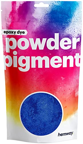 Hemway | Metallic Sapphire Blue Grout Farbstoff Pigment-Puder-Farbstoff zum Verguss Fliesen-Mosaik Pulverisierte Brick Toner-Additiv - 50g von Hemway