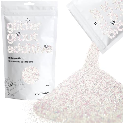 Hemway Perlmutt Glitter Grout Tile Additive 100g Fliesen Bad Nassraum von Hemway