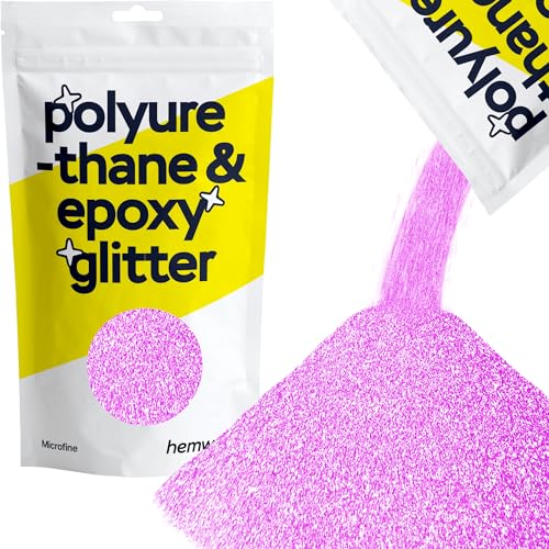 Hemway | Polyurethan und Epoxidharz Glitter - MICROFINE- - 1/256" 0,004" 0,1mm - Lavendel / 100 g von Hemway
