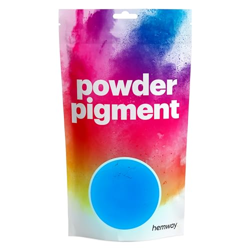 Hemway | Blau GLOW-Puder-Pigment-Schein-Dye Metallic Pigments für Epoxidharz-Polyurethan-Lack - 100g von Hemway